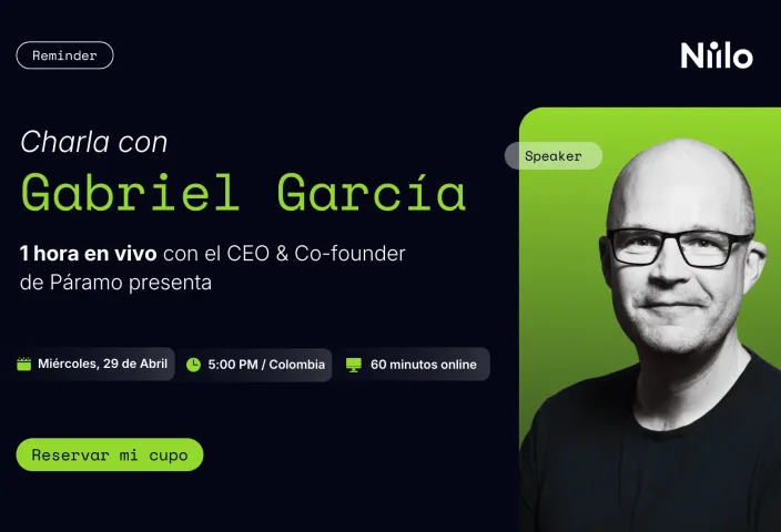 Niilo webinar reminder with speaker card